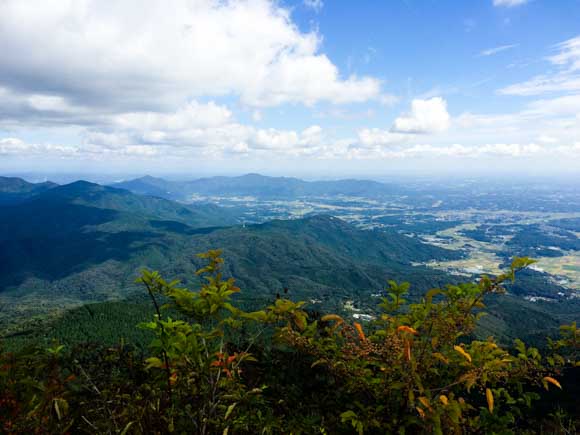 筑波山頂の景色