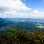 筑波山頂の景色